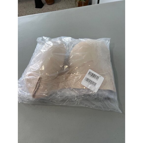 Rhonda Shear 2 Pack Molded Cup Bra with Wrap Back Size 1X White Beige 638.20 - Picture 3 of 9